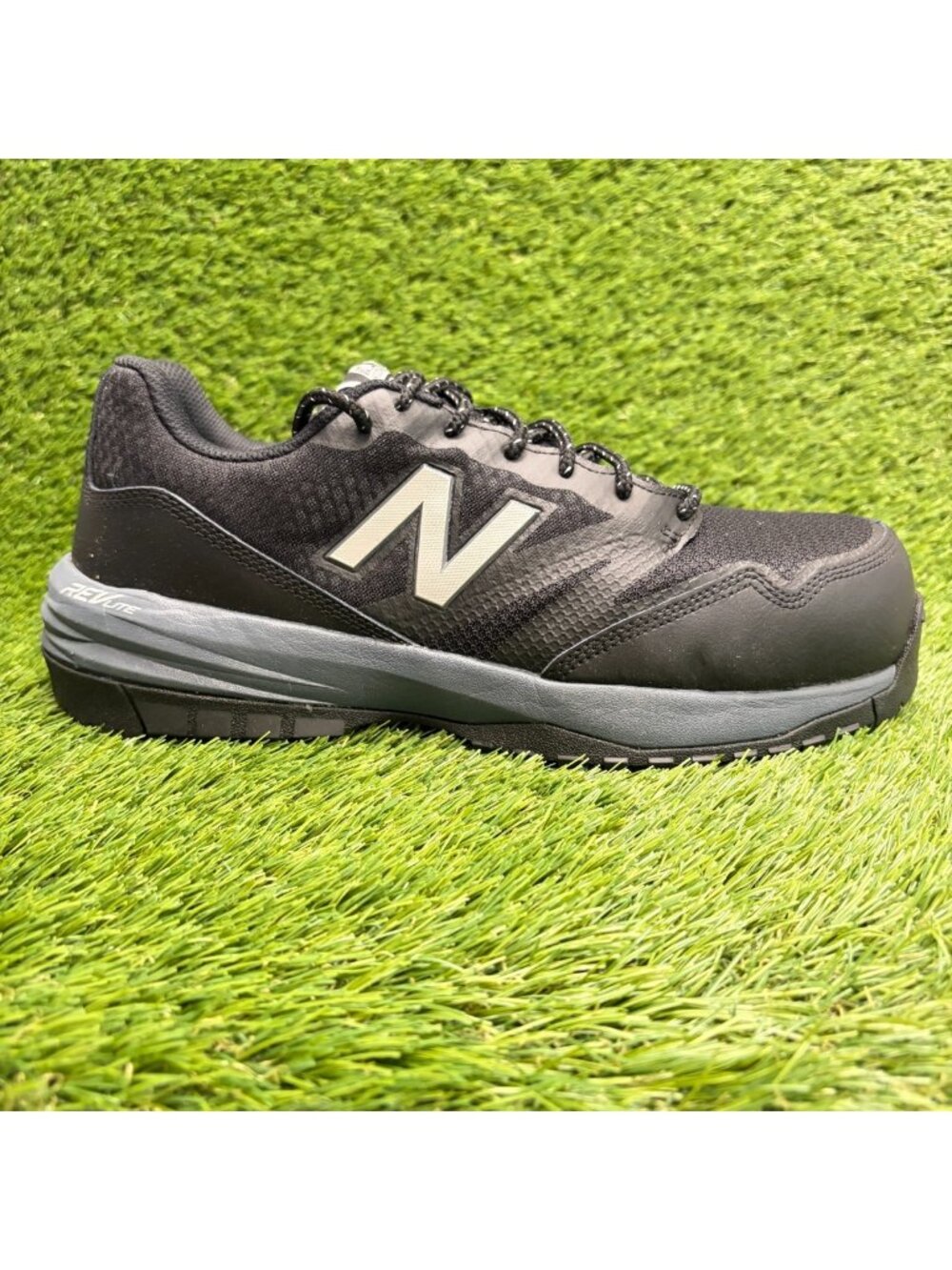 New Balance 589v1 Mens Size 10.5EE Black White Composite Toe Safety Work Shoes